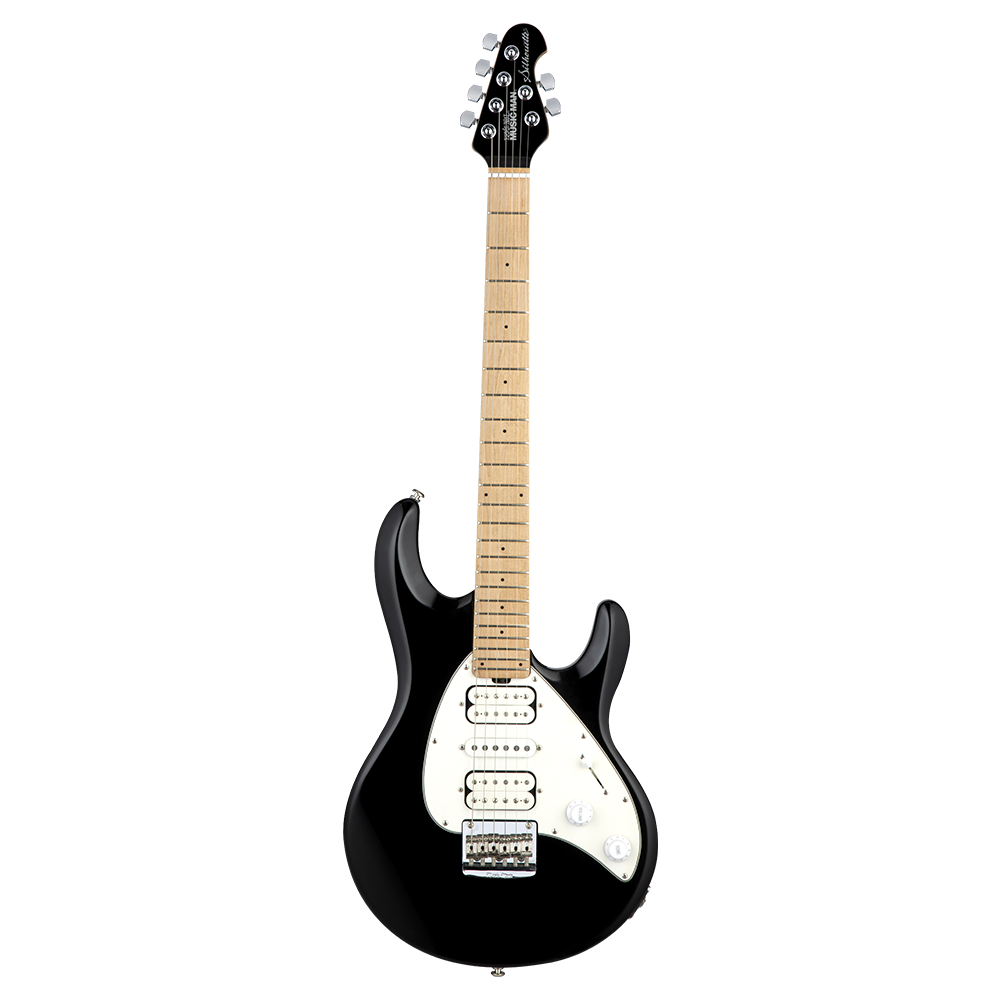 MUSIC MAN HSH Silhouette STD Serisi Siyah Elektro Gitar